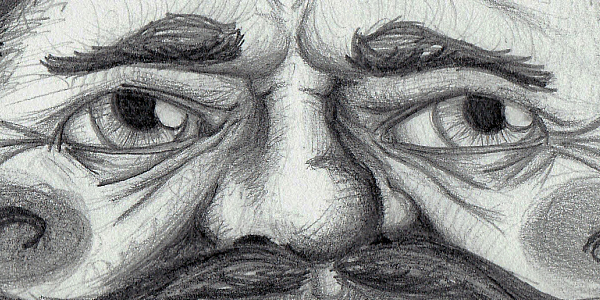 The Mayor of Imaginationland. Graphite.