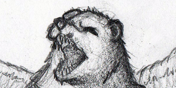 The Airbear. Graphite.