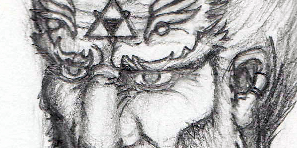 The Gerudo Sorcerer. Graphite.