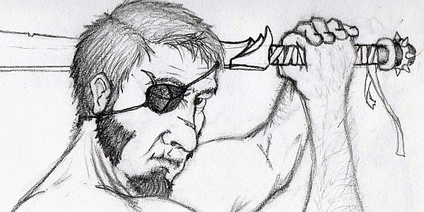 Slightly Idealized Self-portrait. Graphite.